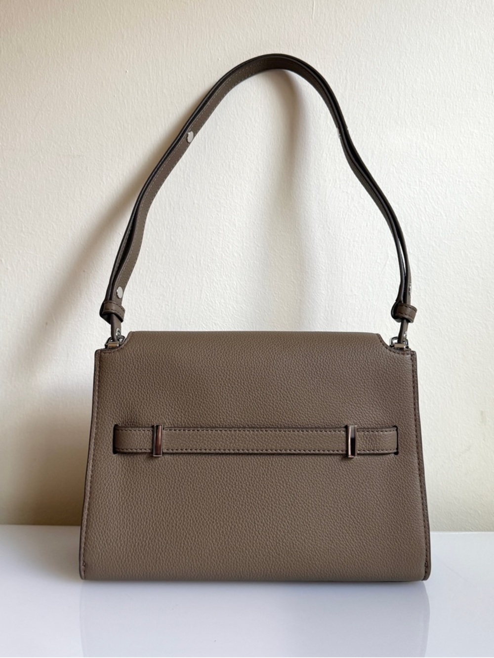 Tory Burch Lee Radziwill Shoulder Bag Wild Mushroom - Picture 4 of 16